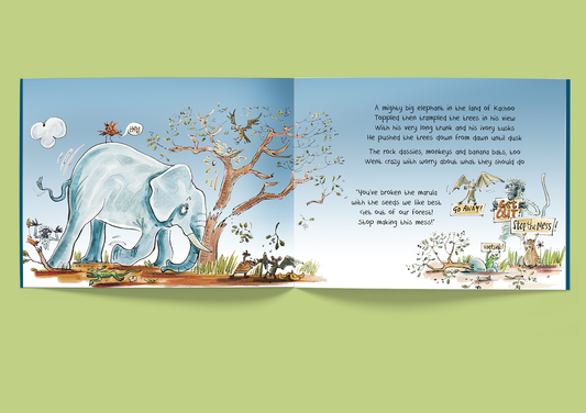 The Leopard and Bushbaby in the Land of Kachoo