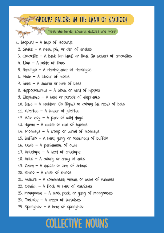 Collective Nouns Download