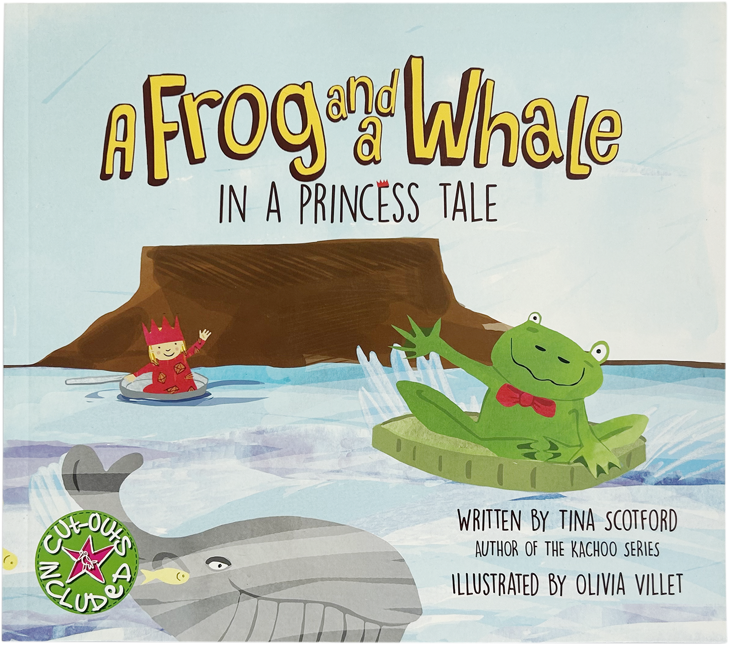A Frog and a Whale in a Princess Tale