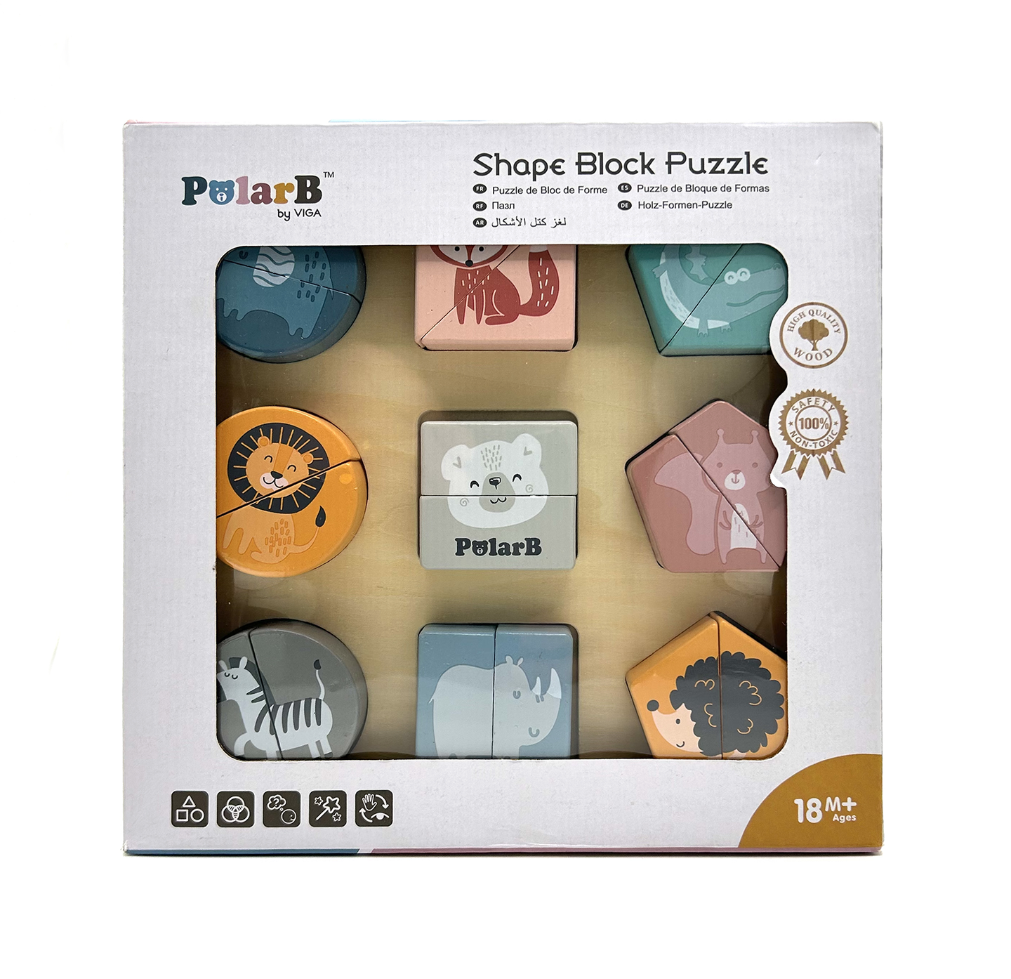 Polar B Shape Block Puzzle