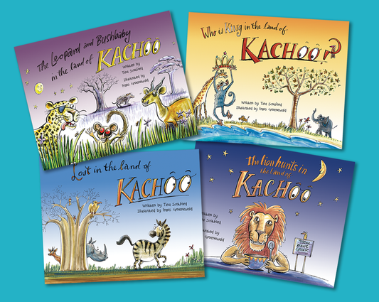 LAUNCH SPECIAL: Set of 4 Land of Kachoo Books